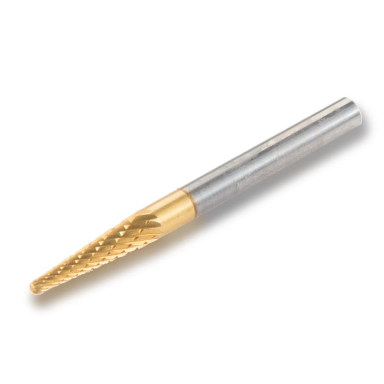 Taper Mini Titanium Nitride Coating Carbide Burr