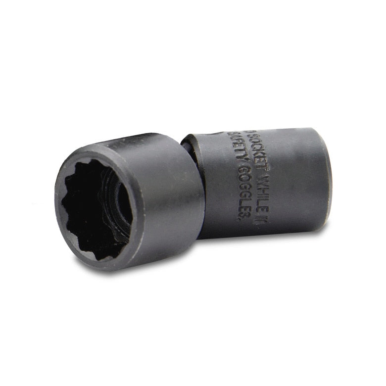 1/4" Drive Universal Impact Socket 3/8" - 6-PT.