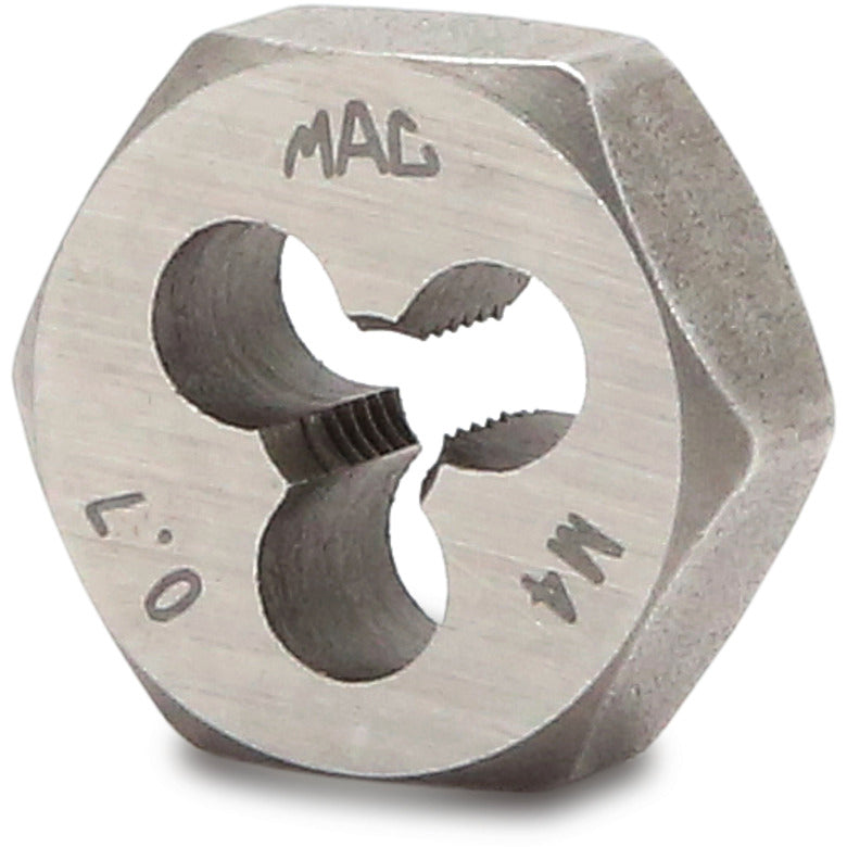 Metric Hexagonal Die M4-0.70 - 5/8" Shank