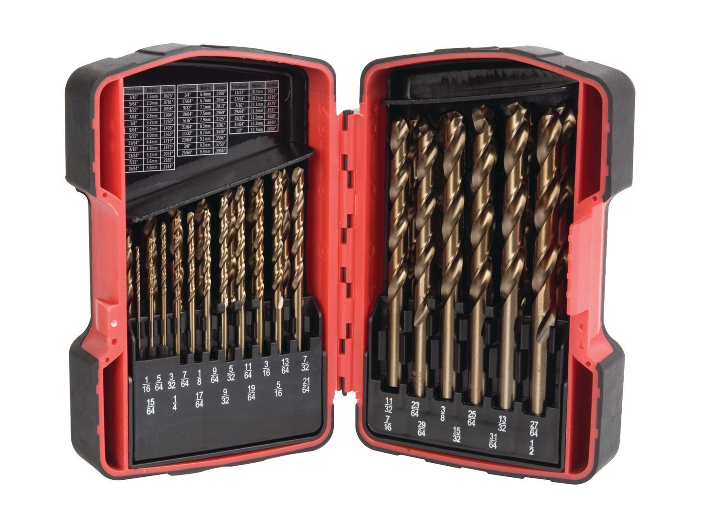 29-PC. Cobalt Alloy Steel Drill Bit Set