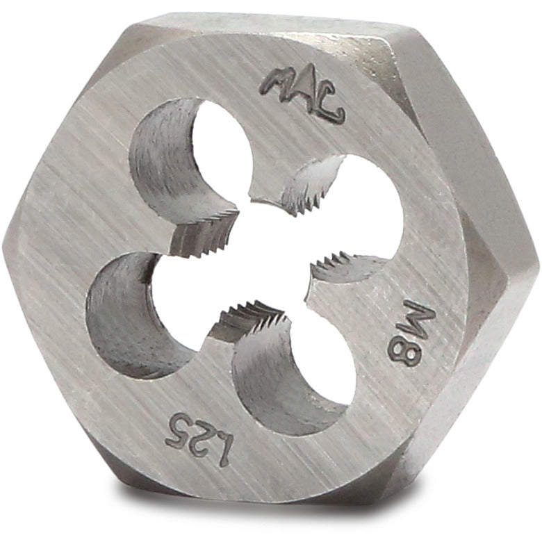 Metric Hexagonal Die M8-1.25 - 1" Shank