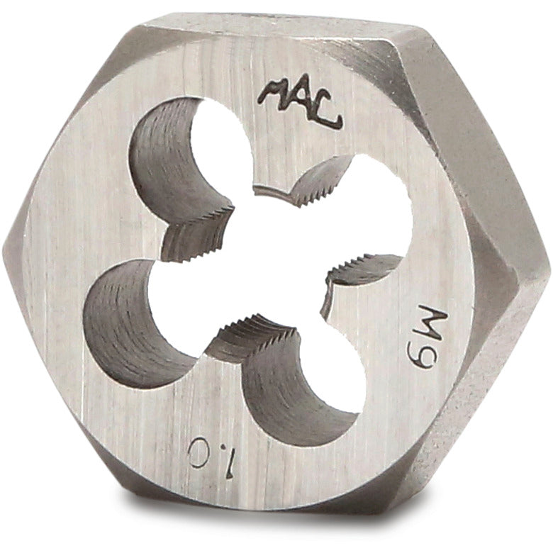 Metric Hexagonal Die M9-1.00 - 1" Shank