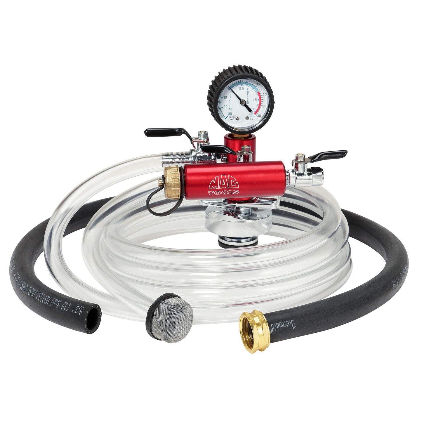 Coolant Refill, Retention, and Pressure Test Tool