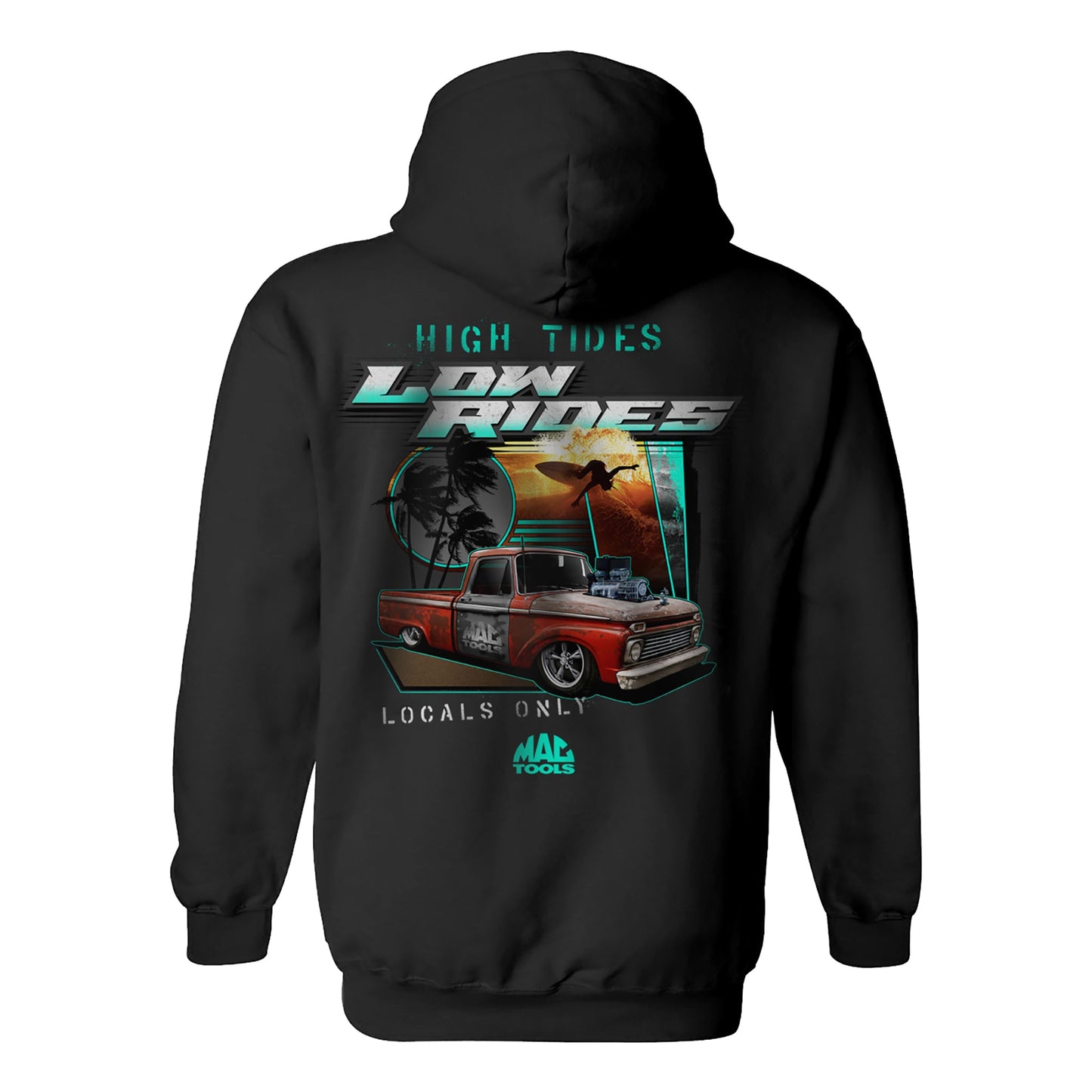 High Tides Low Rides Hoodie