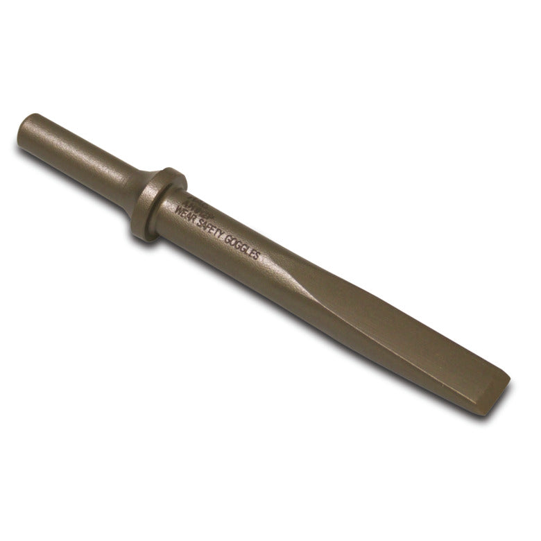 .401 Shank Flat Chisel with Curved Blade Air Hammer Bit 5-1/2"