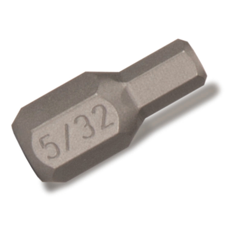 1/4" Hex Drive Stubby Hex Bit - 5/32"