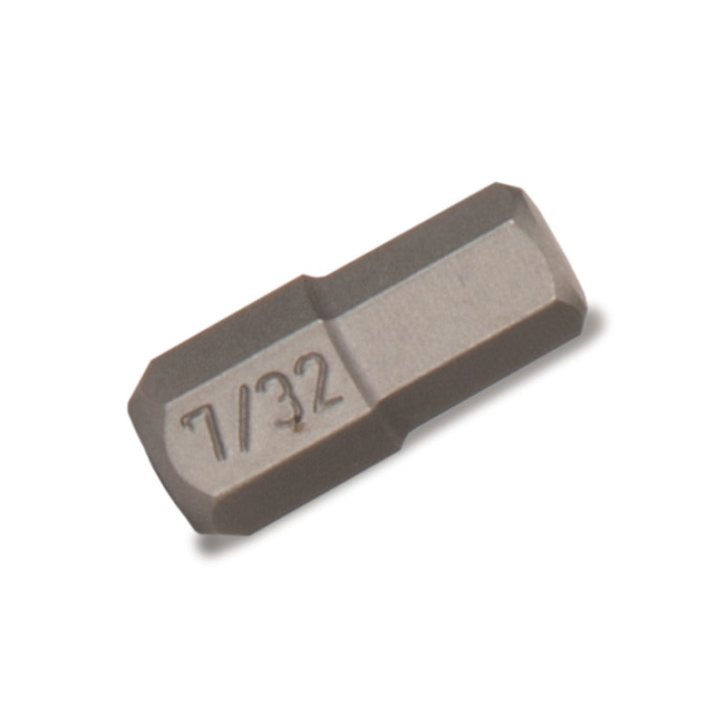 1/4" Hex Drive Stubby Hex Bit - 7/32"