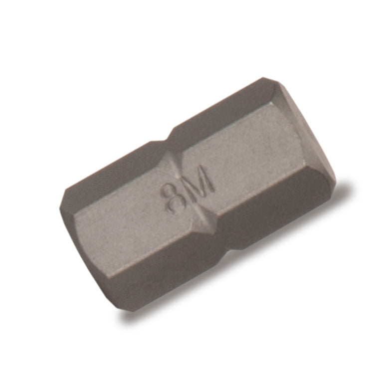 5/16" Hex Drive Stubby Hex Bit - 8mm