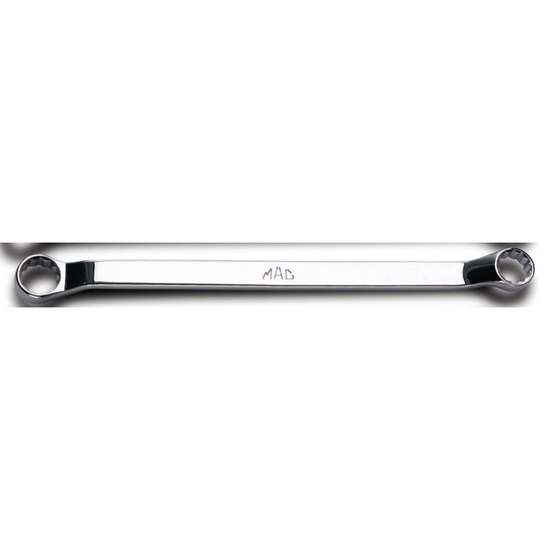 Long Modified Offset Double-Box Wrench 16mm x 18mm 12-PT.