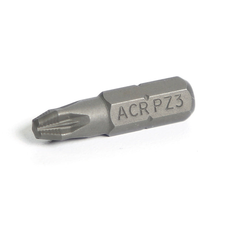 1/4" Hex Drive Pozidriv® Bit 1" - #3