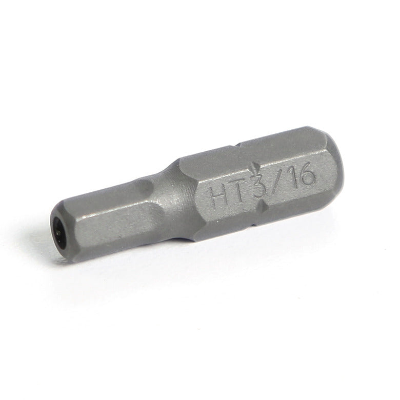 1/4" Hex Drive Tamper-Resistant Hex Bit 1" - 3/16"