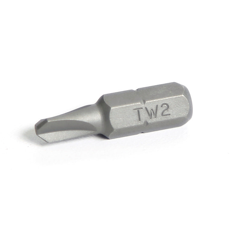 1/4" Hex Drive Tri-Wing Bit 1" - #2