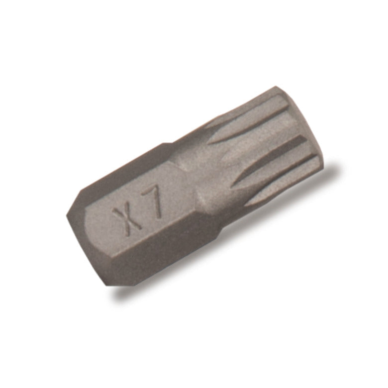 1/4" Hex Drive Stubby Triple Square Bit - 7mm