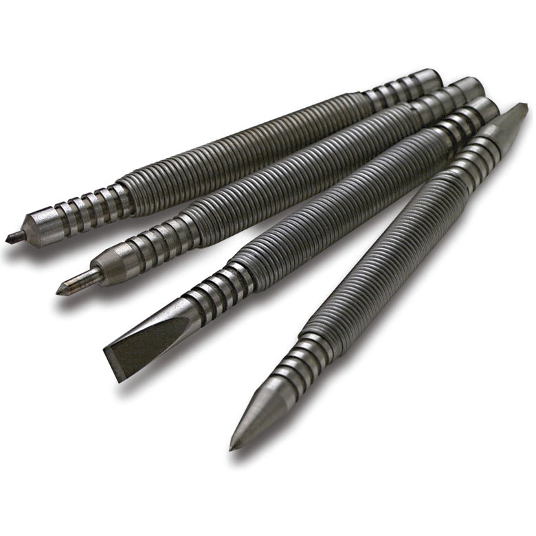 4-PC. Hammerless Punch Set