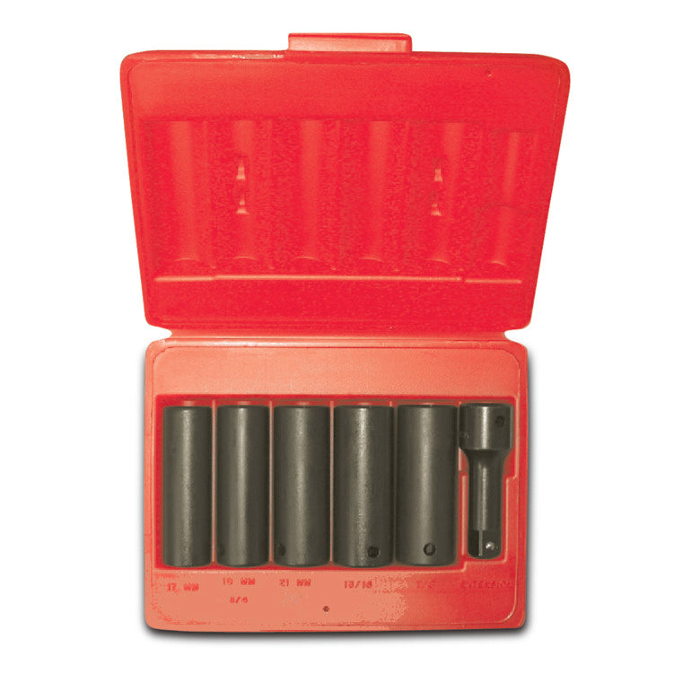 6-PC. Deep Thin Wall Impact Socket Set