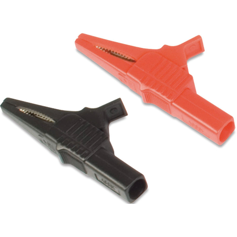 2-PC. Insulated Crocodile Clip Set