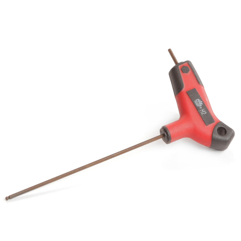 Bi-Material T-Handle Ball-End Hex Key 2mm