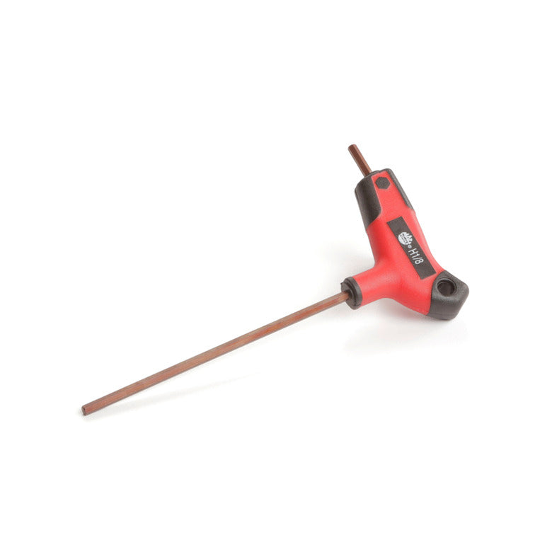Bi-Material T-Handle Hex Key 1/8"