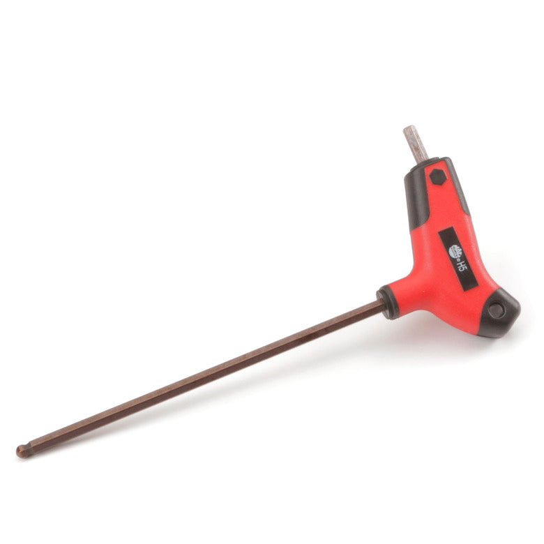 Bi-Material T-Handle Ball-End Hex Key 5mm