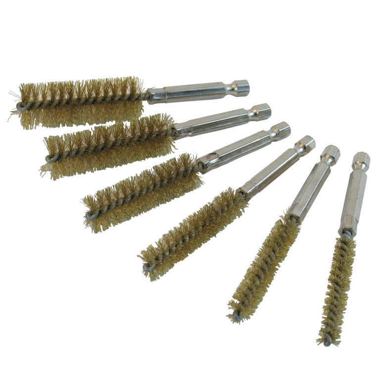 6-PC. Brass Bore Brush Set