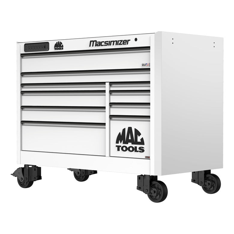 Macsimizer® 10-Drawer Workstation - Titanium White