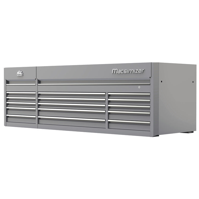 Macsimizer® 15-Drawer Top Chest - Mica Gray