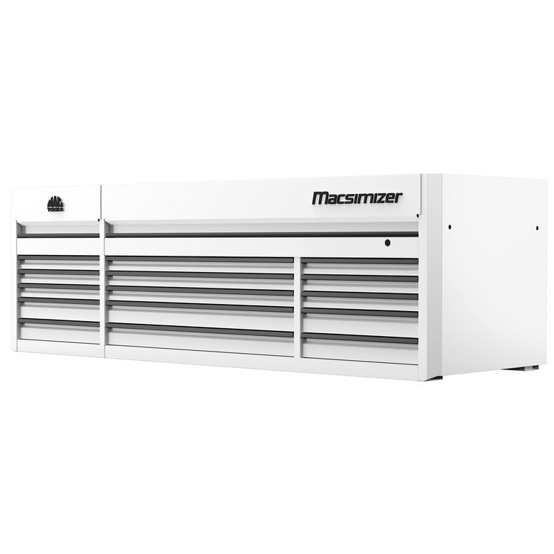 Macsimizer® 15-Drawer Top Chest - Titanium White