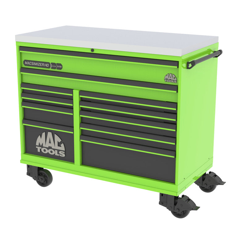 Macsimizer® HD Workstation 56" - Demon Green-Matte Black