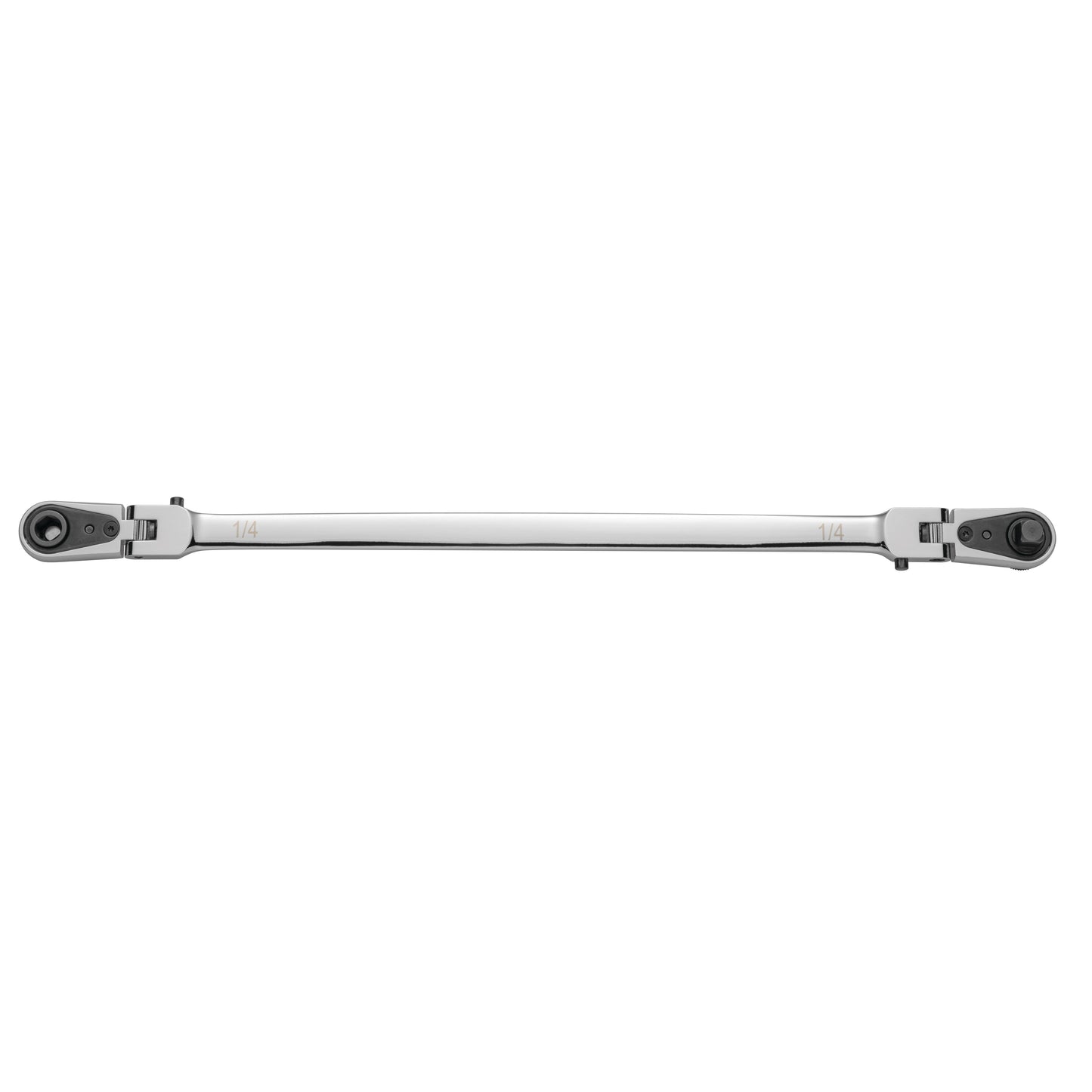1/4" Drive Dual Locking Flex Head Ratchet - 12"