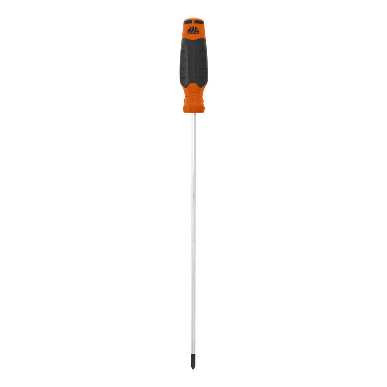 Mac-Grip™ Long Phillips® Screwdriver #2-Phillips x 12" - Orange
