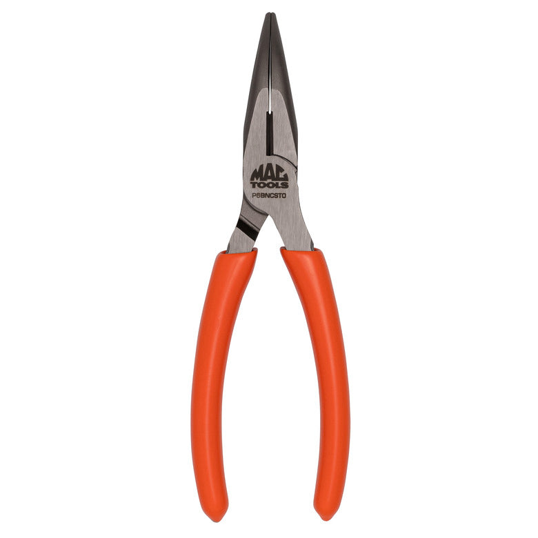 6” Bent Long-Nose C.S.T. Pliers With Cutter HI-VIZ Orange