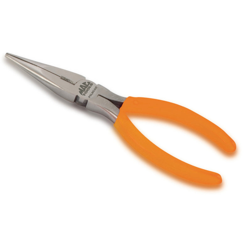 Long-Nose Pliers with Cutter 6" - Orange