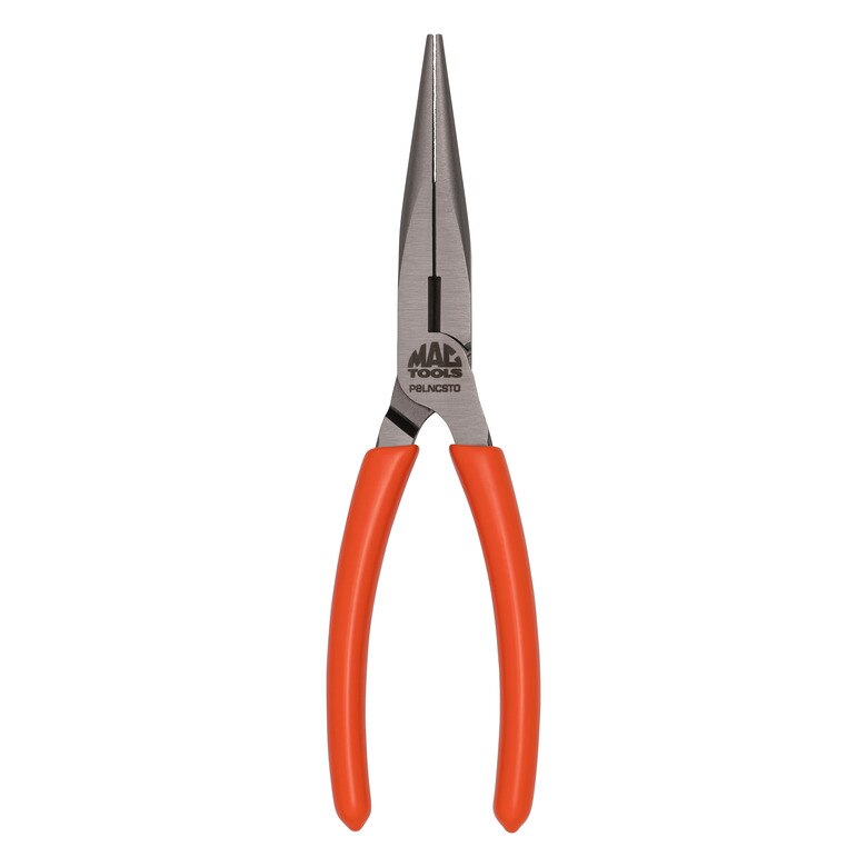 8" Long-Nose C.S.T. Pliers With Cutter HI-VIZ Orange