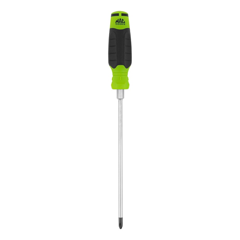 Mac-Grip™ Phillips® Screwdriver #2-Phillips x 8" - Green