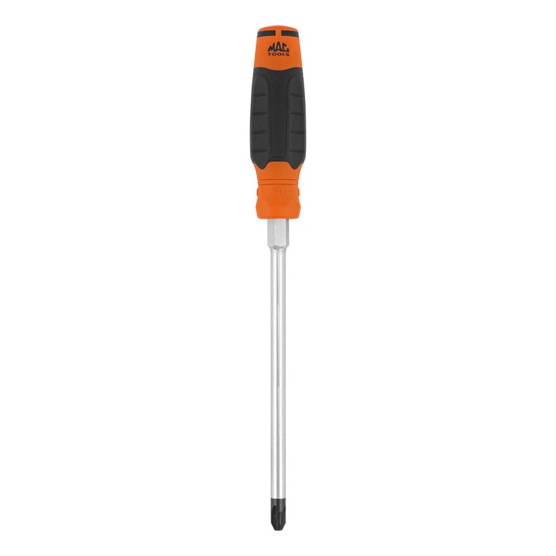 Mac-Grip™ Phillips® Screwdriver #4-Phillips x 8" - Orange