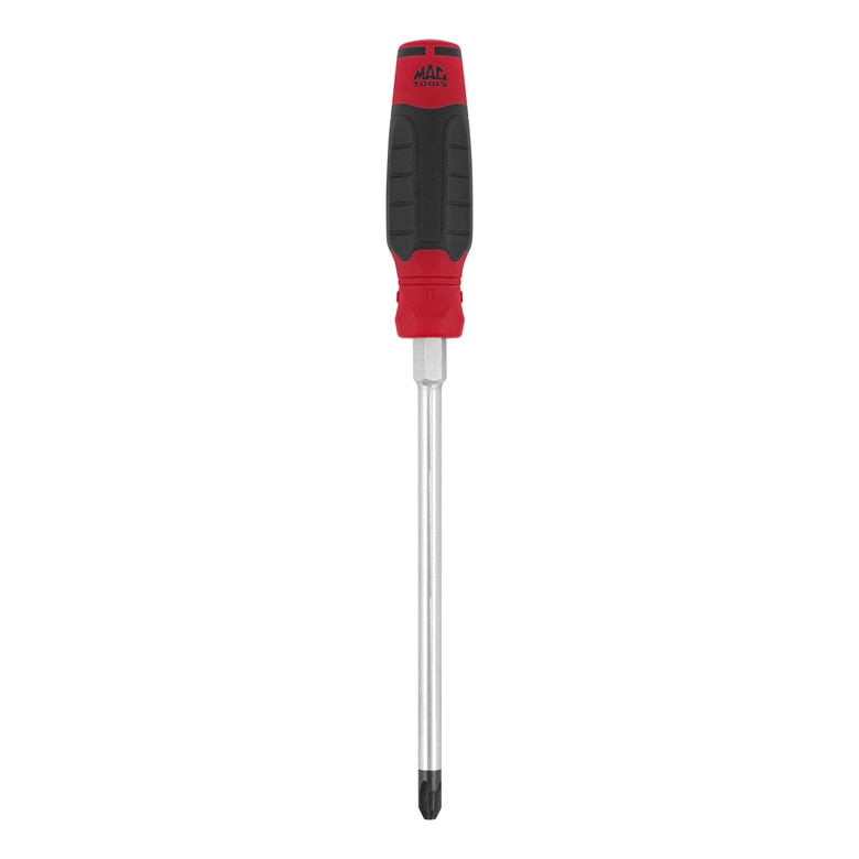 Mac-Grip™ Phillips® Screwdriver #4-Phillips x 8" - Red