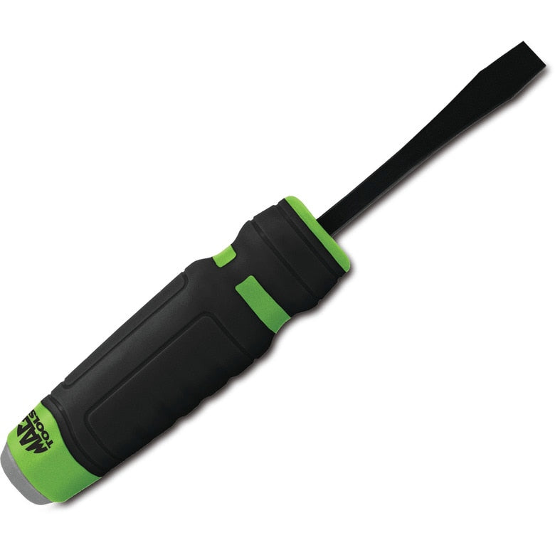 8" Straight Capped Pry Bar with Comfort-Handle - Green