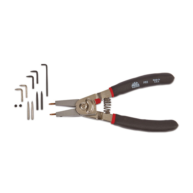 Medium Internal/External Replaceable Tip Retaining Ring Pliers