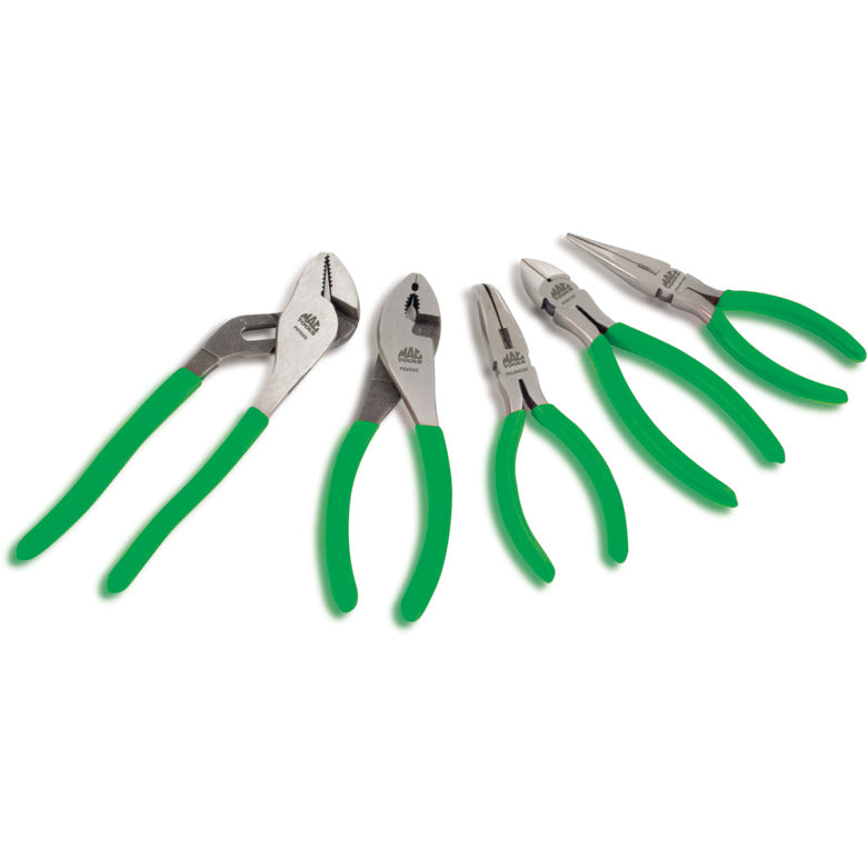 5-PC. Combination Pliers Set - Green