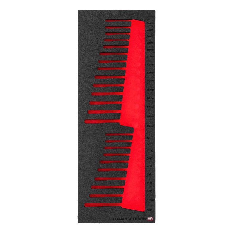 Foam Only - Stubby Reversible Racheting Wrench (FOAM7E-PTSRRW Set)