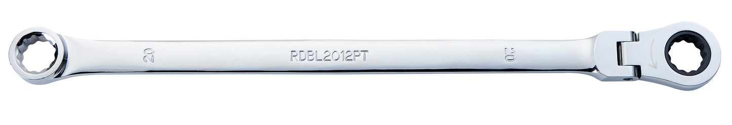 20mm XL Flex Head Ratcheting Wrench – 12 pt. - RDBL2012PT