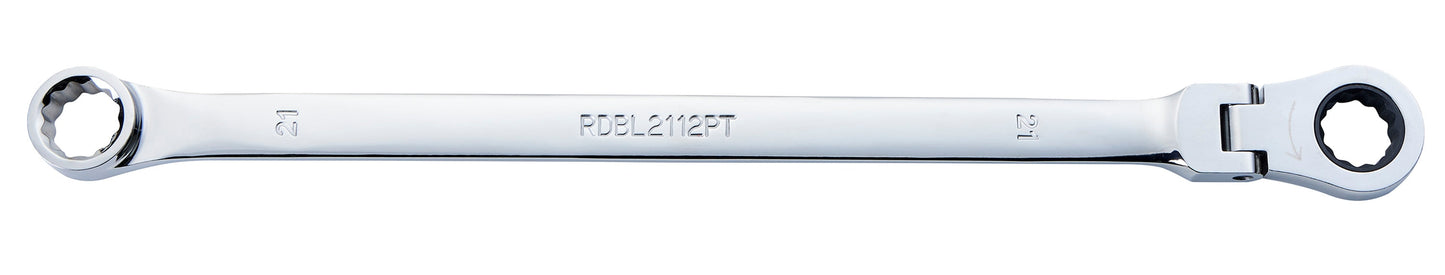 21mm XL Flex Head Ratcheting Wrench – 12 pt.