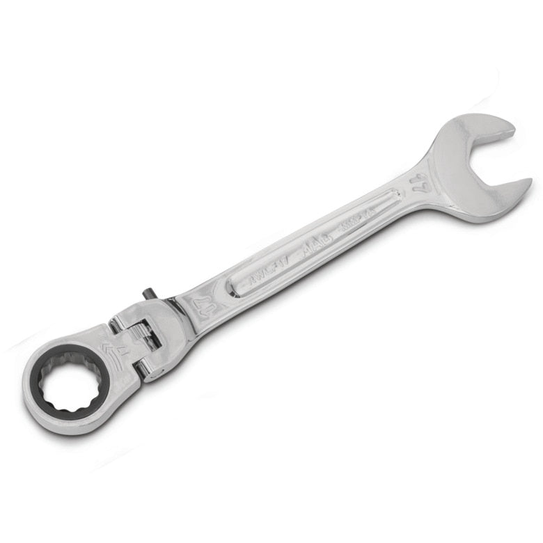 Flexible-Head Ratcheting Wrench 17mm - 12-PT.