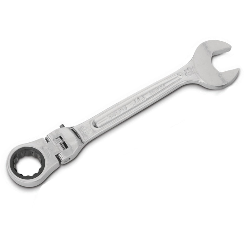 Flexible-Head Ratcheting Wrench 19mm - 12-PT.