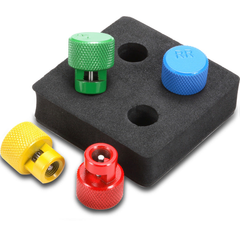 4-PC. Color-Coded Tire Deflator Set