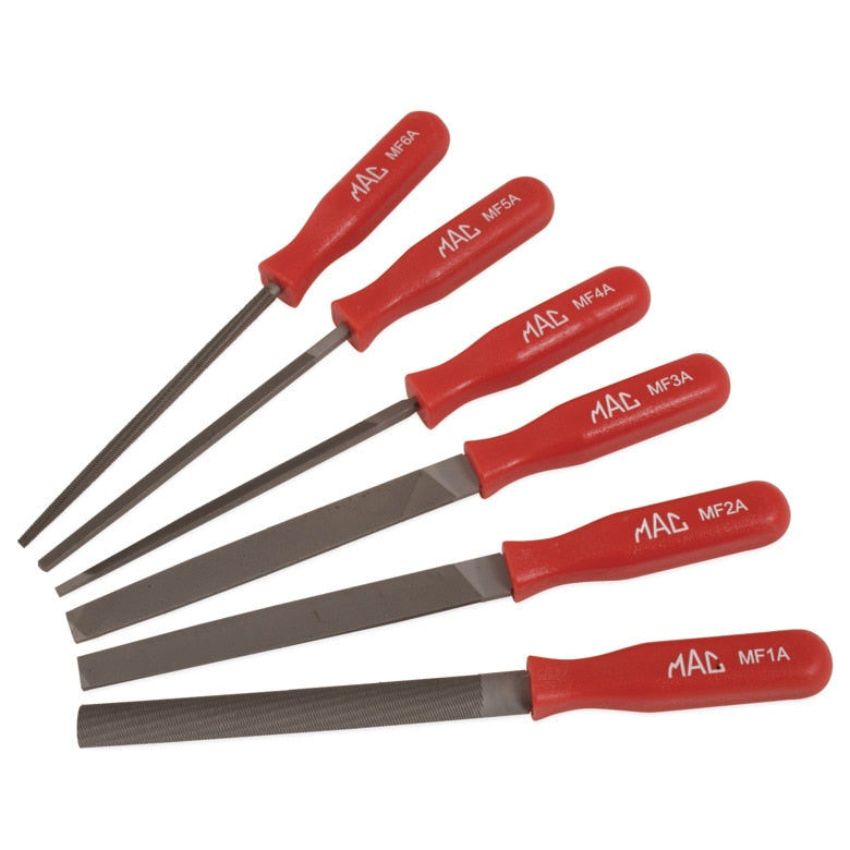 6-PC. Comfort-Grip™ Mini Combination Bastard-Cut File Set