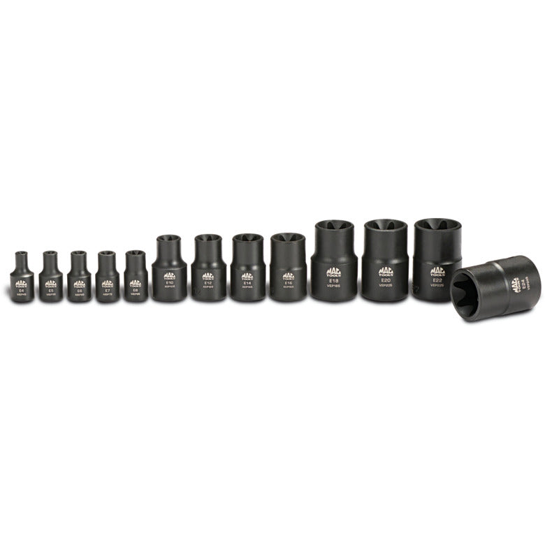 13-PC. Impact Inverted Star Socket Set