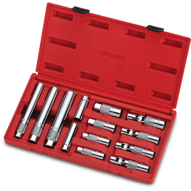 13-PC. Multi-Length Spark Plug Socket Set