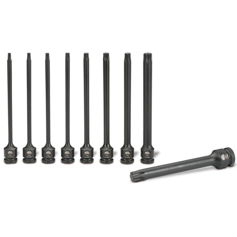 9-PC. Long Impact Star Driver Set