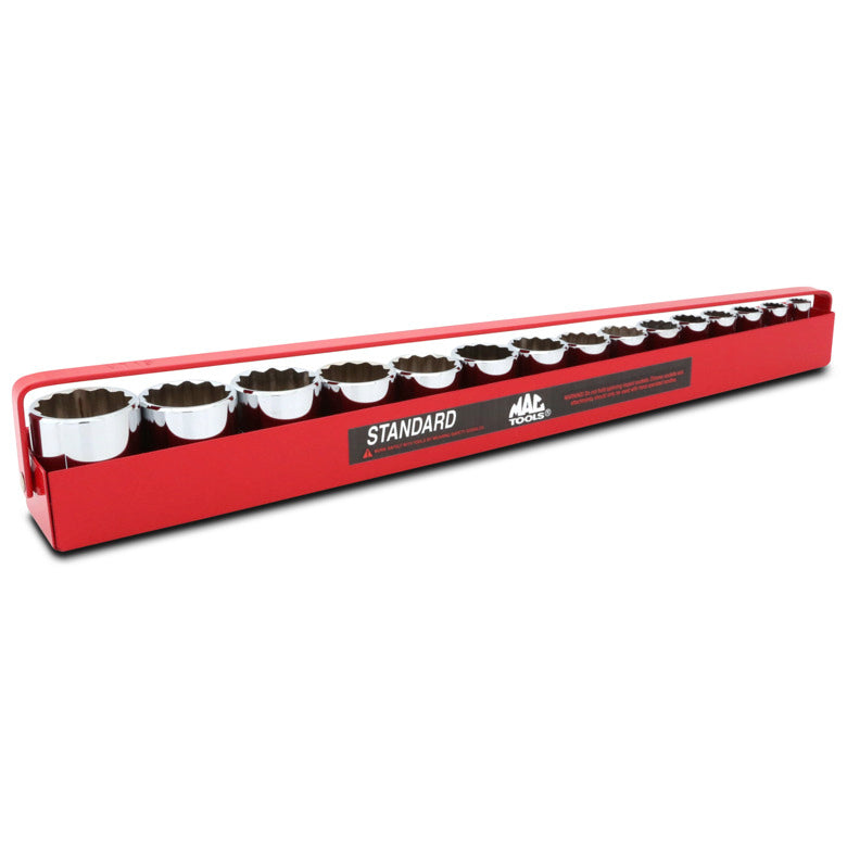 15-PC. 1/2" Drive SAE Socket Set - 12-PT.